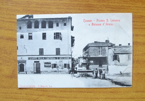 Postcard turin cavour palace - postcard,
