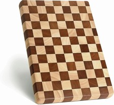 Checkered Cutting Board for